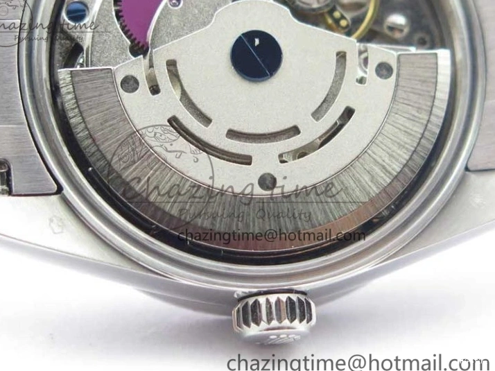 MiroTime 0402 Datejust 31mm 278275 SS Crystal Bezel BP Maker Best Edition Pink Roman Dial Crystal @6 on SS President Bracelet Contemporary 3082